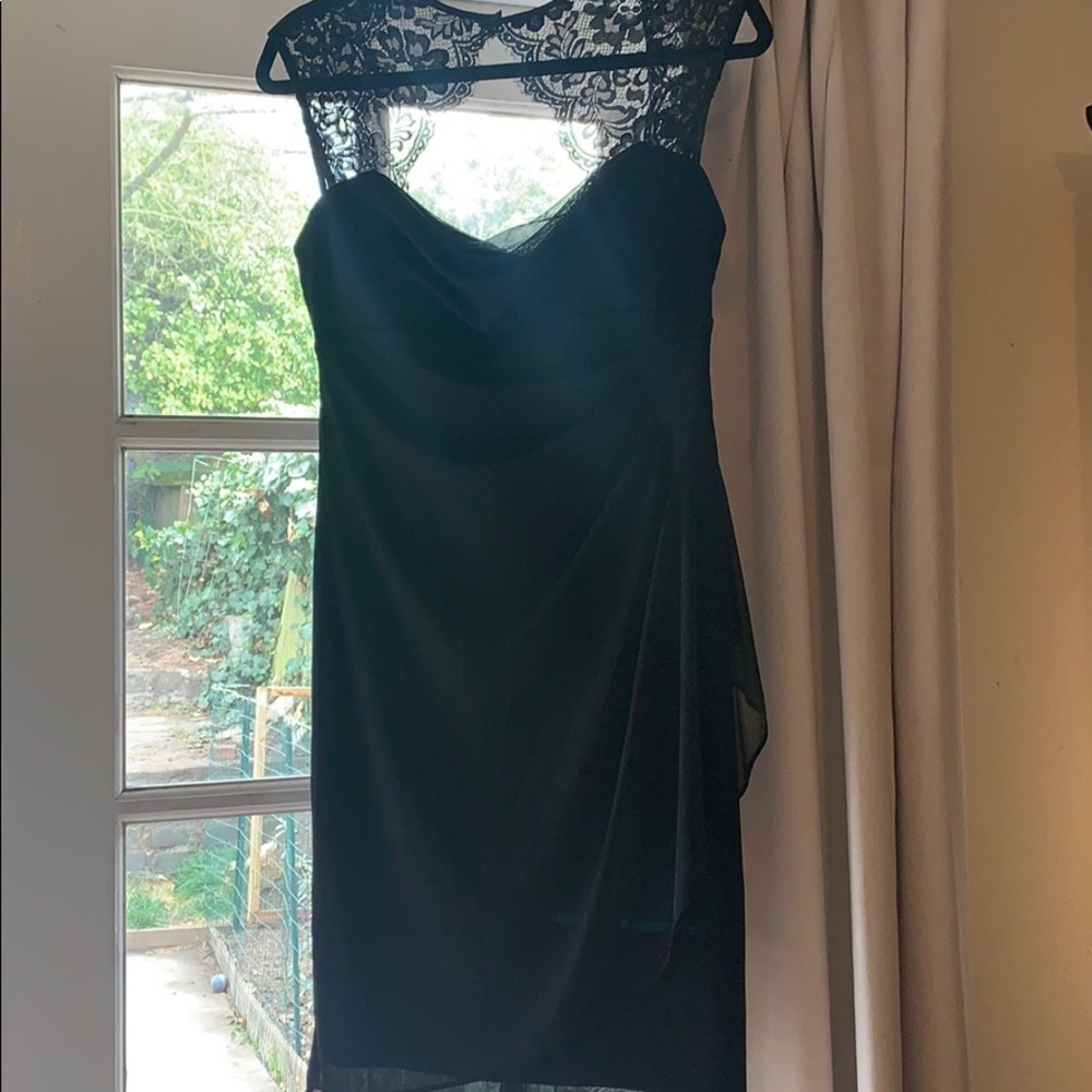 Little black lace dress